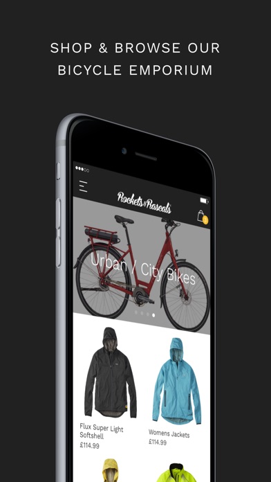 Rockets & Rascals - Shop Bikes and Cycling Appeal screenshot 2