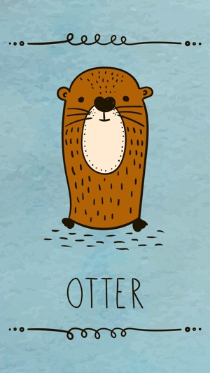 Lovely Otter Friends