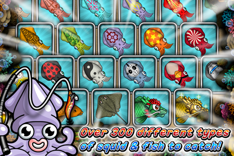 Pocket Squid Fishing screenshot 2