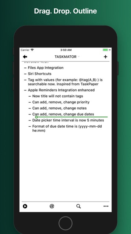 Taskmator - TaskPaper Client screenshot-7