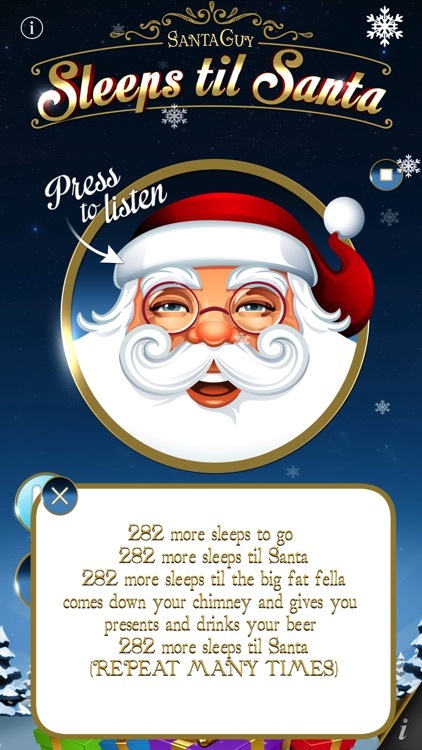 Sleeps til Santa