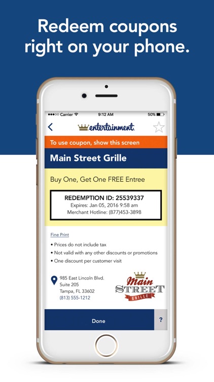 Entertainment Coupons screenshot-3