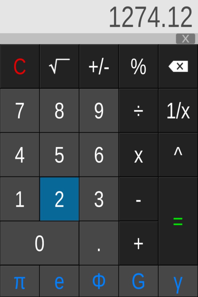 My Calculator XL screenshot 2