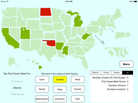 Geographun - USA screenshot 4