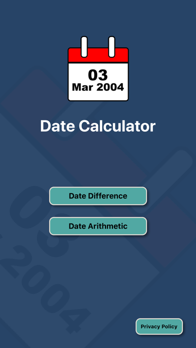 How to cancel & delete Date Calculator / Difference from iphone & ipad 1