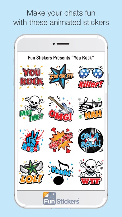 You Rock iSticker screenshot 2