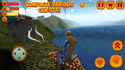 Dino Rider - Island Survival screenshot 2