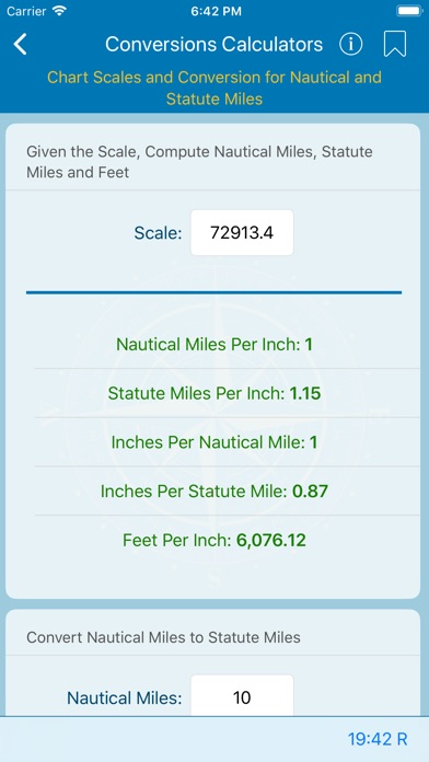 Nautical Calculator screenshot 2