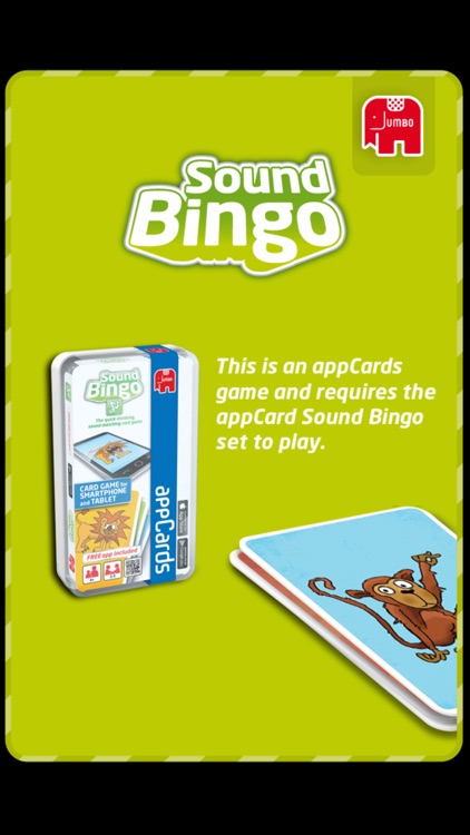 Sound Bingo for appCards®