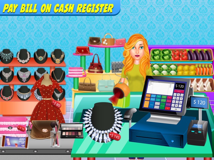 ショッピングモールのリッチママ