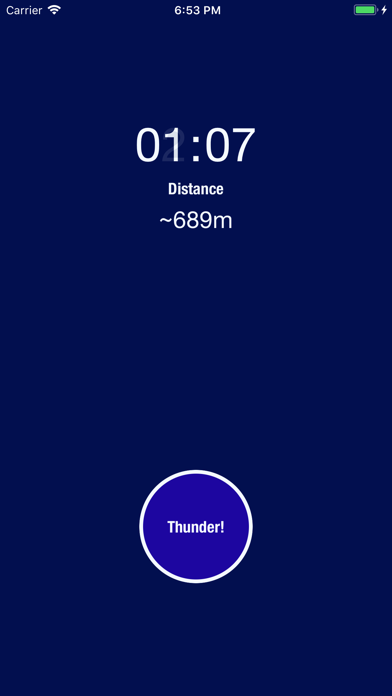 LDM - Lightning Distance Meter screenshot 2