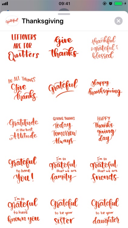 Thanksgiving Calligraphy screenshot-5