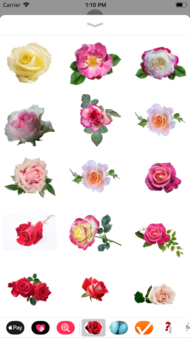 Rose Sticker Pack screenshot 2