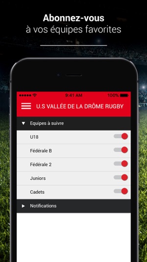 U S VALLEE DE LA DROME RUGBY(圖5)-速報App