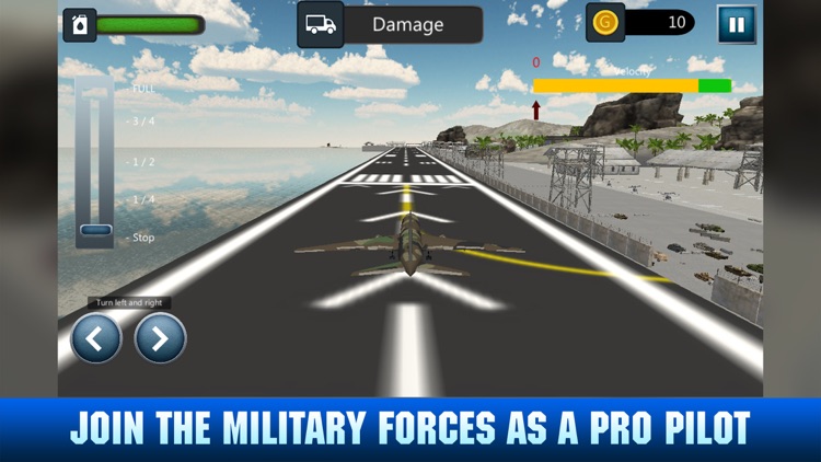 Cargo Army Plane Flight Sim 3D