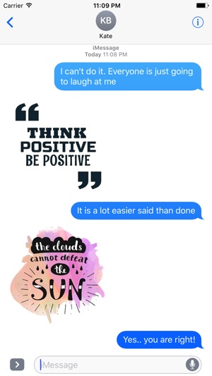 Animated Motivational and Positive Quotes Stickers(圖5)-速報App