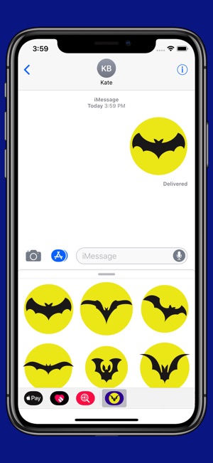 Bat on the Moon - Sticker pack(圖4)-速報App