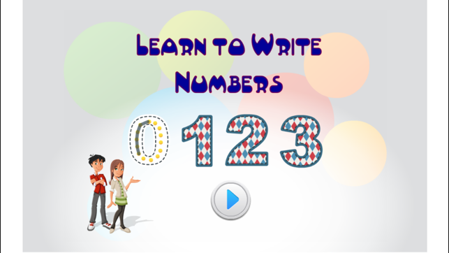 Learn To Write Numbers - 123