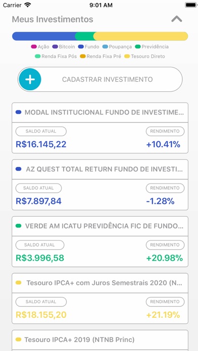 Kinvo: otimize investimentos screenshot 3
