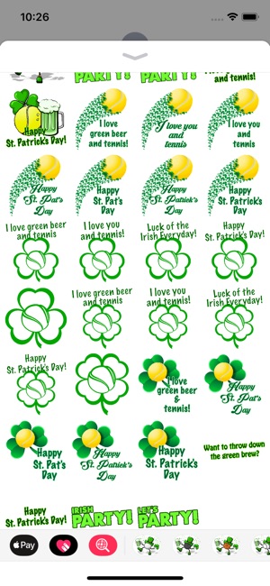 Tennis St. Pat's Stickers(圖2)-速報App