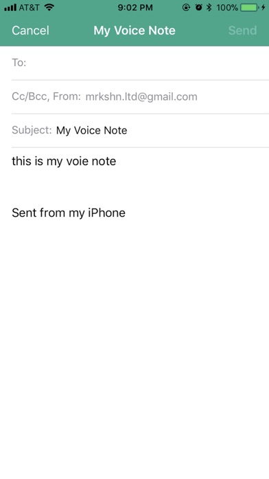 Quick Voice Notes screenshot 4