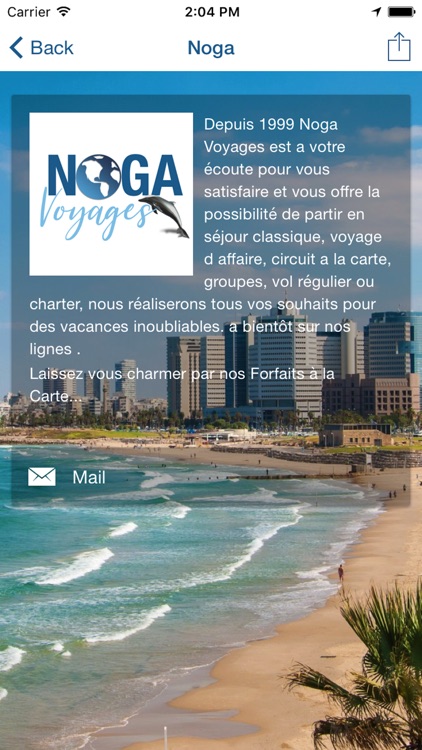 Noga voyages