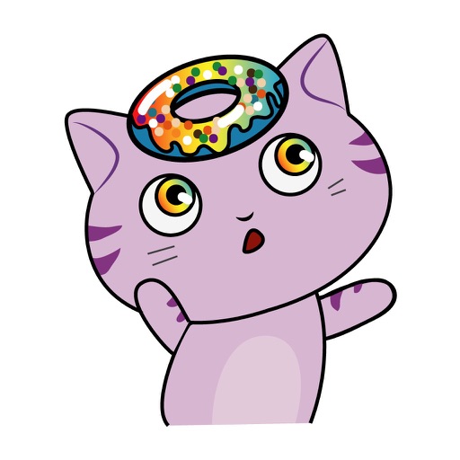 Cute Cats Emoji & Stickers for messages