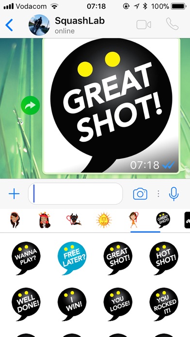 SquashLab – Emoji app screenshot1