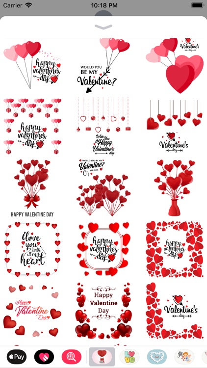 Love Stickers Valentine's Days