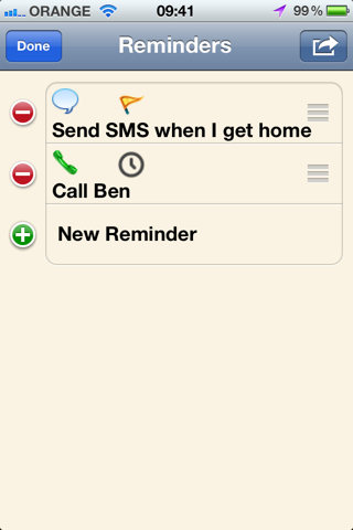 Reminders and Task scheduler - náhled