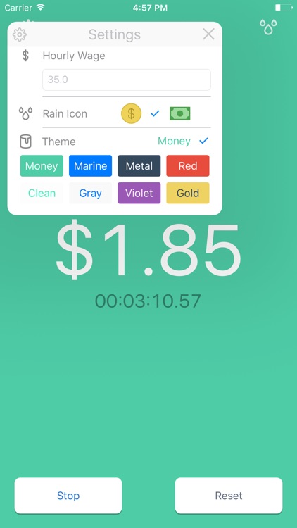 Worth - Hourly Wage Timer