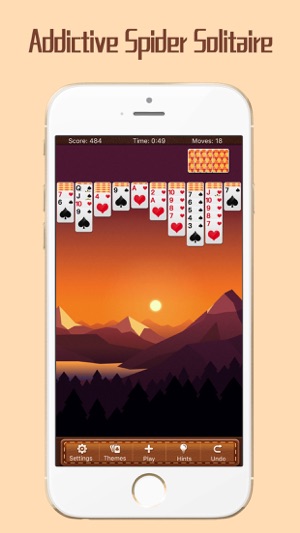 Spider Solitaire -My Classic Mobile Poke Cards App(圖2)-速報App