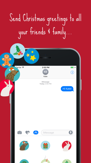 Christmas Stickers - let's dev