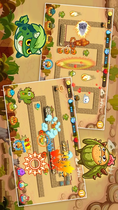 Fruit Defender-fun cute games screenshot 3