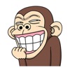 Fancy Monkey Animated Stickers