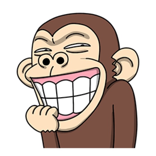 Fancy Monkey Animated Stickers icon