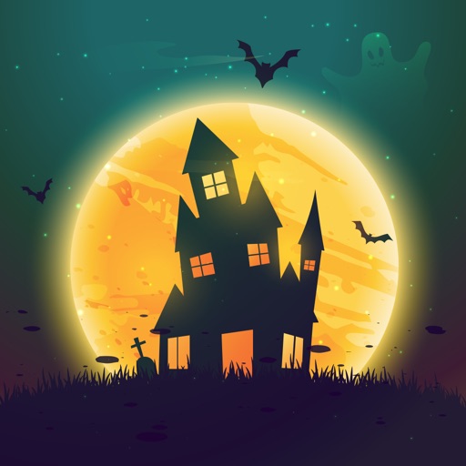 Cute And Scary Halloween Stickers icon