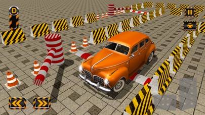 Classic Car Parking Frenzy 3D screenshot 2
