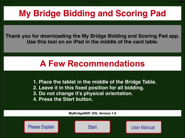 Bridge Bidding and Scoring Pad