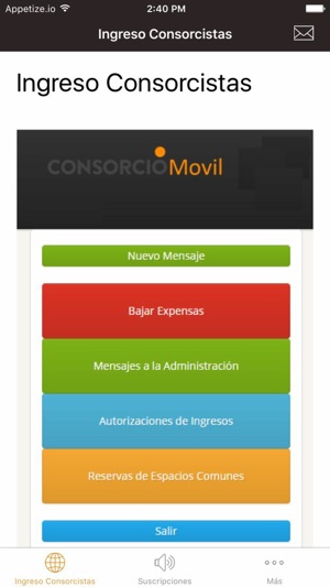 Consorcio Movil(圖2)-速報App