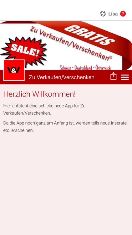 Zu Verkaufen/Verschenken