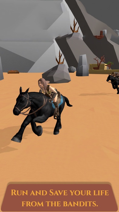Wild West - Horse Chase Games screenshot 2