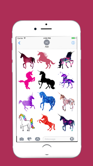 Unicorn Stickers For iMessages(圖1)-速報App