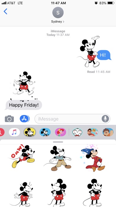 Disney Stickers: Mickey's 90th screenshot 1