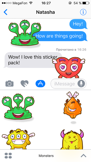 Monsters - Beautiful stickers(圖4)-速報App