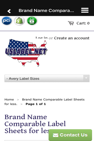 uslabel screenshot 3