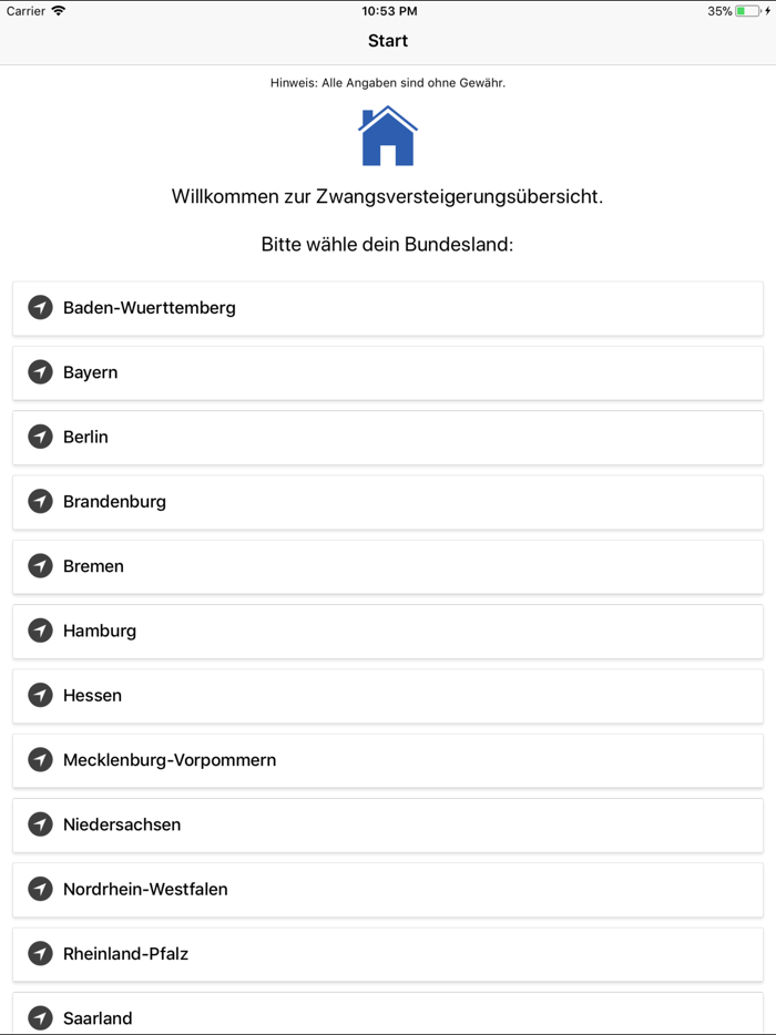 Zwangsversteigerungen