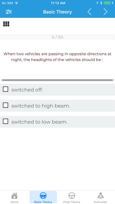 BTT FTT Theory Test Singapore screenshot 4