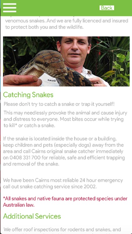 Cairns Snakes screenshot-3