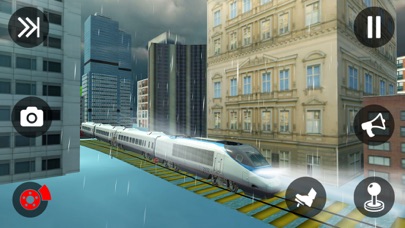 Aqua Water Bullet Train Driving Simulator screenshot 2